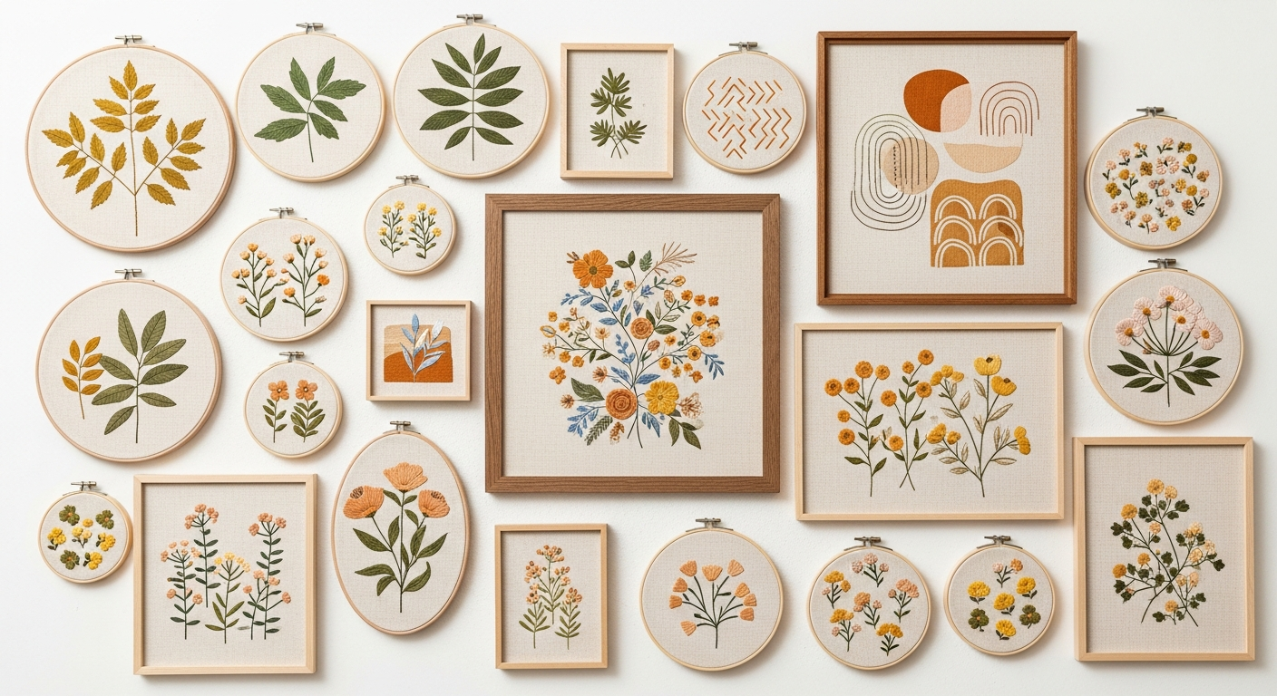 Коллекция вышитых работ